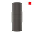 Load image into Gallery viewer, LED Up &amp; Down Lights Outdoor Wall Light, Cylinder Outdoor Sconces, 2x36W, AC100- 277V, Double Side Light (Avail Color - Red, Green, Blue)