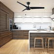 Load image into Gallery viewer, REXTON 52 inch 3 - Blade No Light Ceiling Fan with Pull Chain - LEDMyPlace