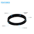 Load image into Gallery viewer, Ring Flush Mount LED Lighting Fixture, 16W/24W, 3000K, 800LM/1200LM, Close to Ceiling lights, Dimmable - LEDMyPlace