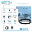 Load image into Gallery viewer, Ring Flush Mount LED Lighting Fixture, 16W/24W, 3000K, 800LM/1200LM, Close to Ceiling lights, Dimmable - LEDMyPlace