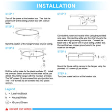 Load image into Gallery viewer, Ring Flush Mount LED Lighting Fixture, 16W/24W, 3000K, 800LM/1200LM, Close to Ceiling lights, Dimmable - LEDMyPlace