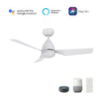 Load image into Gallery viewer, ROQUE 44 inch 3 - Blade Smart Ceiling Fan with LED Light &amp; Remote - LEDMyPlace