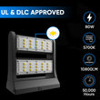 Load image into Gallery viewer, Rotatable LED Wall Pack Light 80W 5700K, 10800LM, Black, UL, DLC Premium, IP65, Adjustable Head Can be used as Up/Down Light, Outdoor Rotatable Wall Light - LEDMyPlace