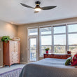 Load image into Gallery viewer, RYATT 45 inch 3 - Blade Flush Mount Smart Ceiling Fan with LED Light &amp; Remote - LEDMyPlace