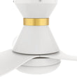 Load image into Gallery viewer, RYATT 45 inch 3 - Blade Flush Mount Smart Ceiling Fan with Remote &amp; LED Light - LEDMyPlace