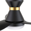 Load image into Gallery viewer, RYATT 45 inch 3 - Blade Flush Mount Smart Ceiling Fan with Remote &amp; LED Light - LEDMyPlace
