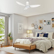 Load image into Gallery viewer, RYNA 36 inch 3 - Blade Flush Mount Smart Ceiling Fan with LED Light &amp; Remote - LEDMyPlace