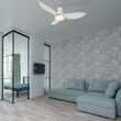 Load image into Gallery viewer, RYNA 45 inch 3 - Blade Flush Mount Smart Ceiling Fan with LED Light &amp; Remote - LEDMyPlace