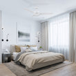 Load image into Gallery viewer, SANTANA 52 inch 3 - Blade Ceiling Fan with LED Light &amp; Wall Control - LEDMyPlace