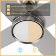 Load image into Gallery viewer, SANTANA 52 inch 4 - Blade Ceiling Fan with LED Light &amp; Wall Control - LEDMyPlace