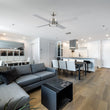 Load image into Gallery viewer, SANTANA 52 inch 4 - Blade Ceiling Fan with LED Light &amp; Wall Control - LEDMyPlace