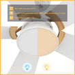 Load image into Gallery viewer, SAVILI 52 inch 5 - Blade Smart Ceiling Fan with LED Light &amp; Remote Control - LEDMyPlace