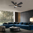 Load image into Gallery viewer, SAVILI 52 inch 5 - Blade Smart Ceiling Fan with LED Light &amp; Remote Control - LEDMyPlace