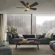Load image into Gallery viewer, SAVILI 52 inch 5 - Blade Smart Ceiling Fan with LED Light &amp; Remote Control - LEDMyPlace