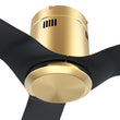 Load image into Gallery viewer, SKARA 52 inch 3 - Blade Flush Mount No Light Ceiling Fan with Remote - LEDMyPlace