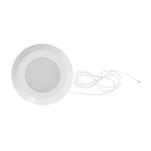 Load image into Gallery viewer, Slim LED Puck Light, 3 - Piece Kit With 12V Adaptor &amp; Wave Sensor Dimming , 3x3.5Watts, 3x200Lumens, ETL Listed, CCT Changeable (3000K/4000K/5000K), Hand Wave Sensor, White - LEDMyPlace
