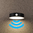 Load image into Gallery viewer, Smart Solar Outdoor LED Wall Lights with PIR Sensor, Round, HY06WSRB, Waterproof Outdoor Security Lights - LEDMyPlace