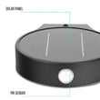 Load image into Gallery viewer, Smart Solar Outdoor LED Wall Lights with PIR Sensor, Round, HY06WSRB, Waterproof Outdoor Security Lights - LEDMyPlace