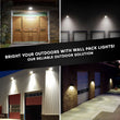 Load image into Gallery viewer, Smart Solar Outdoor LED Wall Lights with PIR Sensor, Round, HY06WSRB, Waterproof Outdoor Security Lights - LEDMyPlace