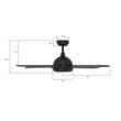 Load image into Gallery viewer, Sonnen 52'' Best Smart Ceiling Fan with Remote, Light Kit Included, Works with Google Assistant and Amazon Alexa,Siri Shortcut - LEDMyPlace