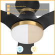 Load image into Gallery viewer, SPEZIA 52 inch 3 - Blade Flush Mount Best Smart Ceiling Fan with LED Light &amp; Remote - LEDMyPlace