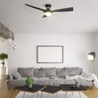 Load image into Gallery viewer, SPEZIA 52 inch 3 - Blade Flush Mount Best Smart Ceiling Fan with LED Light &amp; Remote - LEDMyPlace
