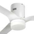 Load image into Gallery viewer, SPEZIA 52 inch 3 - Blade Flush Mount Smart Ceiling Fan with LED Light &amp; Remote - LEDMyPlace
