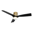 Load image into Gallery viewer, SPEZIA 52 inch 3 - Blade Flush Mount Smart Ceiling Fan with LED Light &amp; Remote - LEDMyPlace