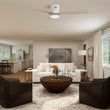 Load image into Gallery viewer, SPEZIA 52 inch 3 - Blade Flush Mount Smart Ceiling Fan with Remote &amp; LED Light - LEDMyPlace
