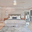 Load image into Gallery viewer, SPEZIA 52 inch 3 - Blade Flush Mount Smart Ceiling Fan with Remote &amp; LED Light - LEDMyPlace