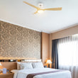 Load image into Gallery viewer, SPEZIA 52 inch 3 - Blade Flush Mount Smart Ceiling Fan with Remote &amp; LED Light - LEDMyPlace