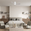 Load image into Gallery viewer, STANLEY 44 inch 3 - Blade Flush Mount No Light Ceiling Fan with Remote - LEDMyPlace