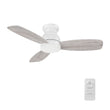 Load image into Gallery viewer, STANLEY 44 inch 3 - Blade Flush Mount No Light Ceiling Fan with Remote - LEDMyPlace