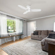 Load image into Gallery viewer, STANLEY 48 inch 3 - Blade Flush Mount No Light Ceiling Fan with Remote - LEDMyPlace
