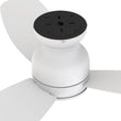 Load image into Gallery viewer, STANLEY 48 inch 3 - Blade Flush Mount No Light Ceiling Fan with Remote - LEDMyPlace