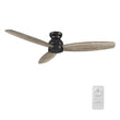 Load image into Gallery viewer, STANLEY 60 inch 3 - Blade Flush Mount No Light Ceiling Fan with Remote - LEDMyPlace