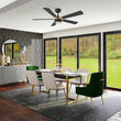 Load image into Gallery viewer, STOCKTON 52 inch 5 - Blade Smart Ceiling Fan with LED Light &amp; Remote - LEDMyPlace