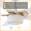 Load image into Gallery viewer, STOCKTON 52 inch 5 - Blade Smart Ceiling Fan with LED Light &amp; Remote - LEDMyPlace