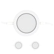 Load image into Gallery viewer, Swivel LED Puck Lights Kit with ETL List, Recessed or Surface Mount Design, CRI90, 3 - Piece Kit With 12V Adaptor &amp; Touch Dimmer, Linkable, 3x3.5 Watts, 750 Lumens, White - LEDMyPlace