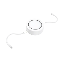 Load image into Gallery viewer, Swivel LED Puck Lights Kit with ETL List, Recessed or Surface Mount Design, CRI90, 3 - Piece Kit With 12V Adaptor &amp; Touch Dimmer, Linkable, 3x3.5 Watts, 750 Lumens, White - LEDMyPlace