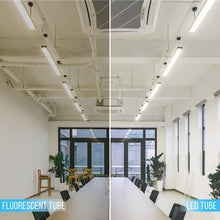 Load image into Gallery viewer, T8 4ft LED Tube/Bulb - Glass 18W 1800 Lumens 4000K Clear, Single Ended Power - Ballast Bypass - LEDMyPlace