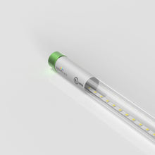 Load image into Gallery viewer, T8 4ft LED Tube/Bulb - Glass 18W 1800 Lumens 4000K Clear, Single Ended Power - Ballast Bypass - LEDMyPlace