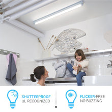 Load image into Gallery viewer, T8 4ft LED Tube/Bulb - Glass 18W 1800 Lumens 6500K Frosted, Single Ended Power - Ballast Bypass - LEDMyPlace