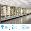 Load image into Gallery viewer, T8 5ft LED Freezer/Cooler Tube Light, V Shape, 36W 5000K, Clear, Refrigerator LED Light - Walk - in Cooler Light - LEDMyPlace