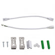 Load image into Gallery viewer, T8 8ft Integrated LED Tube Light 60W V - Shape 5000K Daylight White, Frosted, 8 Foot Plug and Play Linkable LED Shop Lights, Damp Location - LEDMyPlace