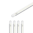 Load image into Gallery viewer, T8 8ft LED Tube/Bulb - 32/36/40/48W Wattage Adjustable, 130lm/w, 3000K/4000K/5000K/6500K CCT Changeable, Clear, R17D Base, - Ballast Bypass - LEDMyPlace