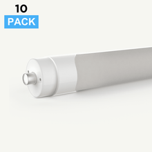 Load image into Gallery viewer, T8 8ft LED Tube/Bulb - 48w/40w/36w/32w Wattage Adjustable, 130lm/w, 3000k/4000k/5000k/6500k CCT Changeable, Frosted, FA8 Single Pin, Double End Power - Ballast Bypass - LEDMyPlace