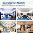 Load image into Gallery viewer, T8 8ft LED Tube/Bulb - 48w/40w/36w/32w Wattage Adjustable, 130lm/w, 3000k/4000k/5000k/6500k CCT Changeable, Frosted, FA8 Single Pin, Double End Power - Ballast Bypass - LEDMyPlace