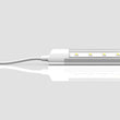 Load image into Gallery viewer, T8 LED Freezer/Cooler Tube Light - V Shape - 6ft 40W 5000k Clear 4800 Lumens Rebate Eligible, Walk - in Cooler Light - LEDMyPlace