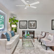 Load image into Gallery viewer, TARRASA 52 inch 5 - Blade Smart Ceiling Fan with LED Light &amp; Remote - LEDMyPlace